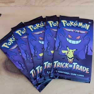 2022 - 5 packs Trick or Trade
